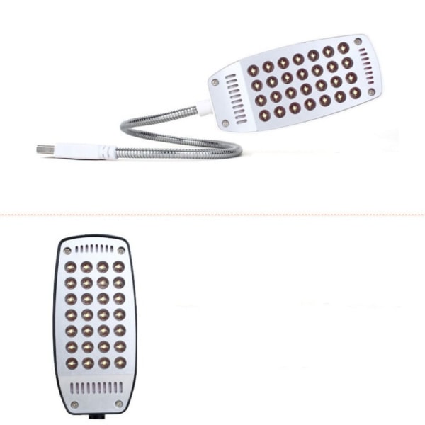 Läslampa Led USB Book Light VIT white