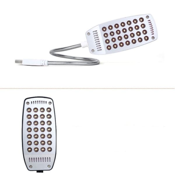 Lukulamppu Led USB Kirja Vaaleansininen blue