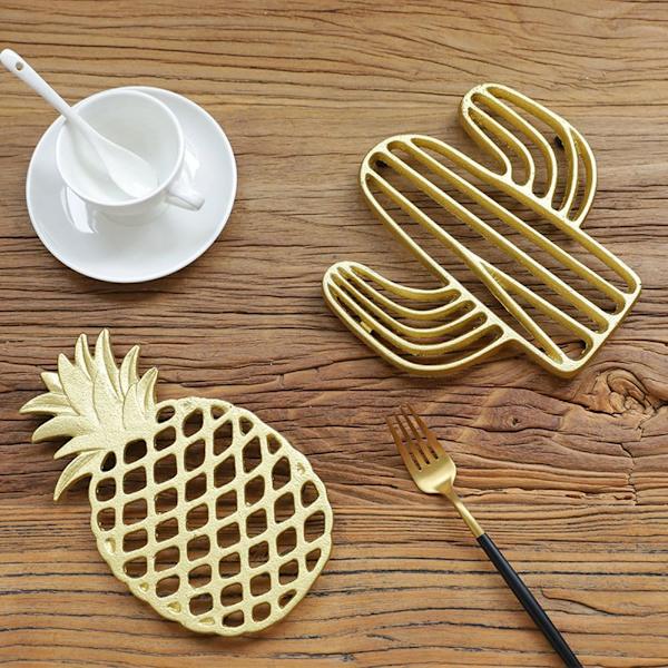 Støpejern Bordmatte Isolasjonspute ANANAS ANANAS Pineapple