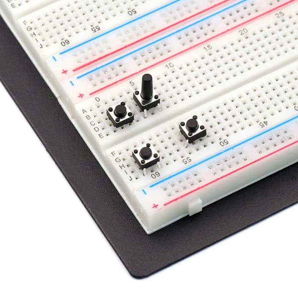 250st 25 värden Tryckknappsbrytare Momentary Tact Switch