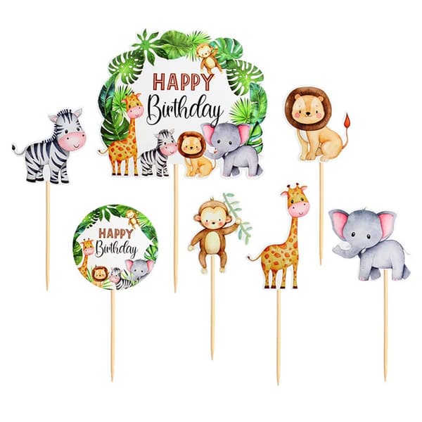 Fødselsdag Topper Cake Toppers Cake Picks