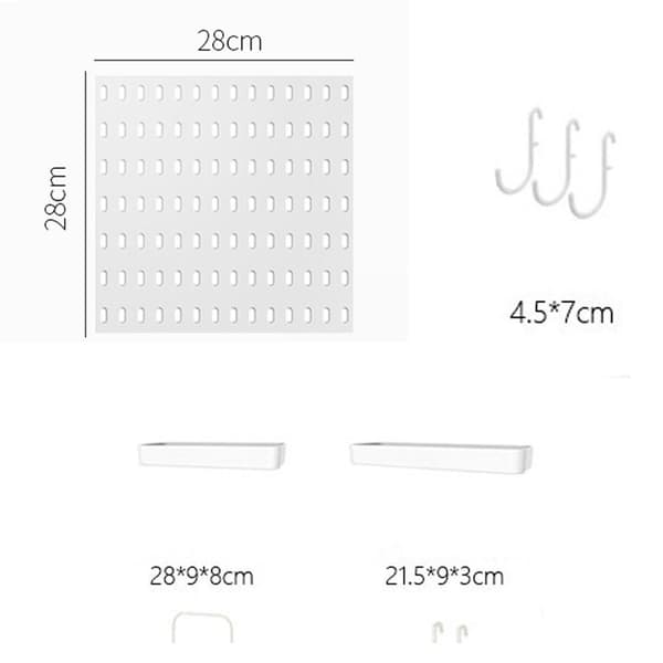 Pegboard Combination Kit Perforeret bræt