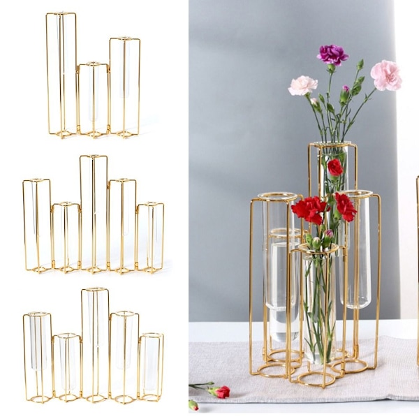 Gångjärnsförsedd blomstervas Glasvas C C C