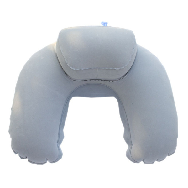 Luftoppblåsbar pute U-formet pute ROYAL BLUE royal blue