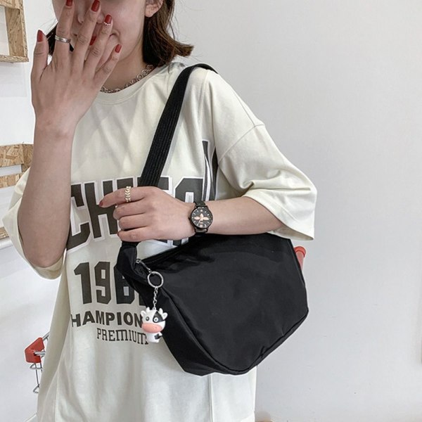 Skuldertasker Messenger Taske SORT SORT black
