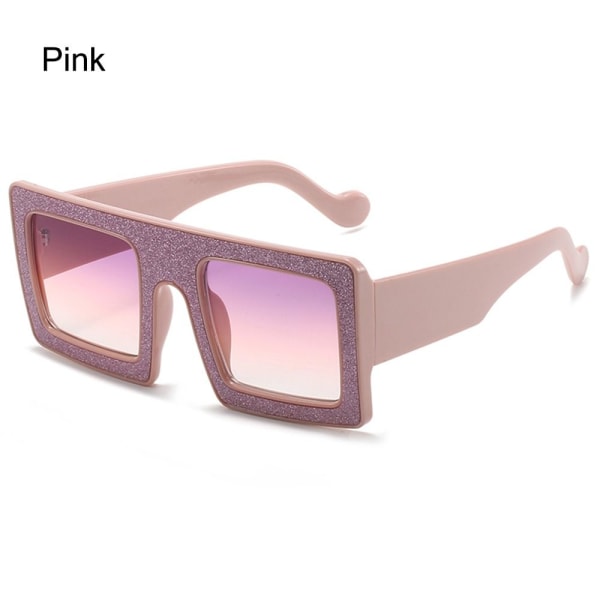 Dame Cateye Solbriller Firkantede Solbriller PINK PINK Pink