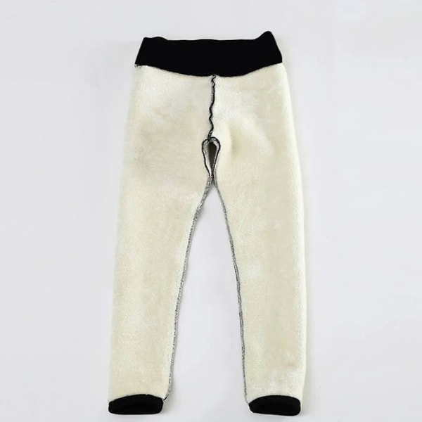 Dam Leggings Vinter Thicken Leggings GRÅ-S Gray-S