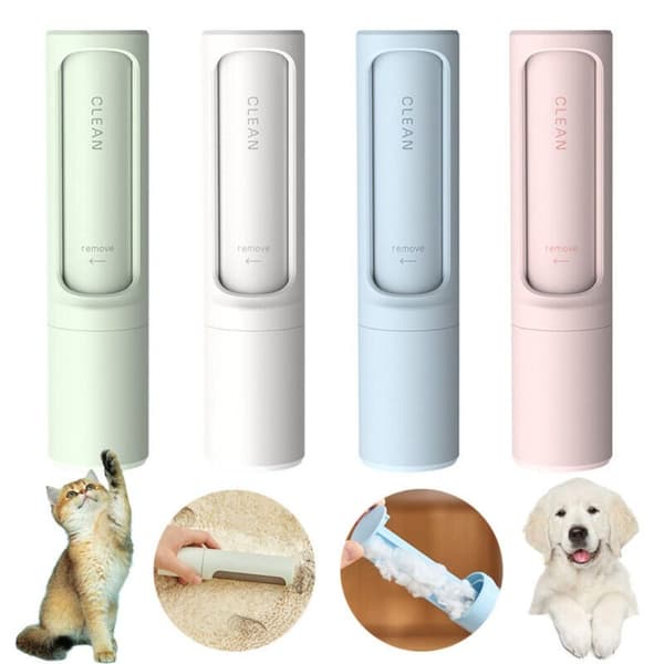 Hårfjerner Brush Lint Roller ROSA Pink