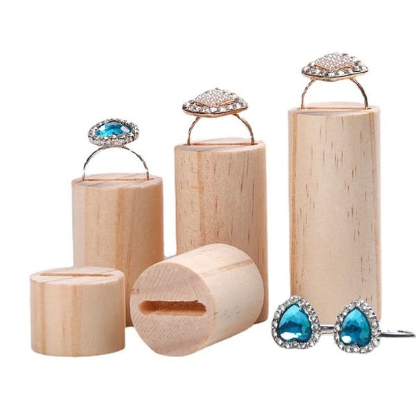 Smyckeskrin Ring Förvaringslåda Display Box