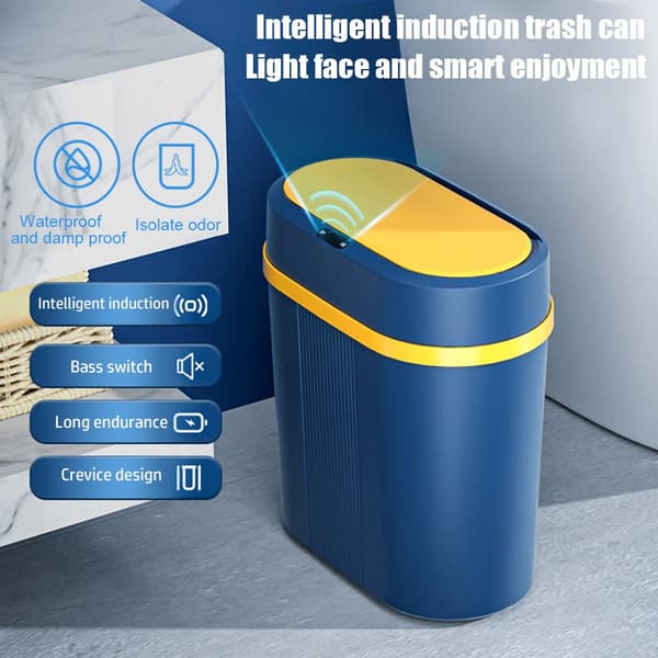 Intelligent soptunna soptunna BLÅ blue