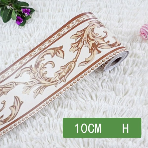 Tapetklistremerke Vegglister kantdekaler 10CM/10MF F 10cm/10mF