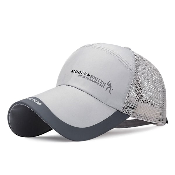 Baseball- cap Aurinkohattu HARMAA grey