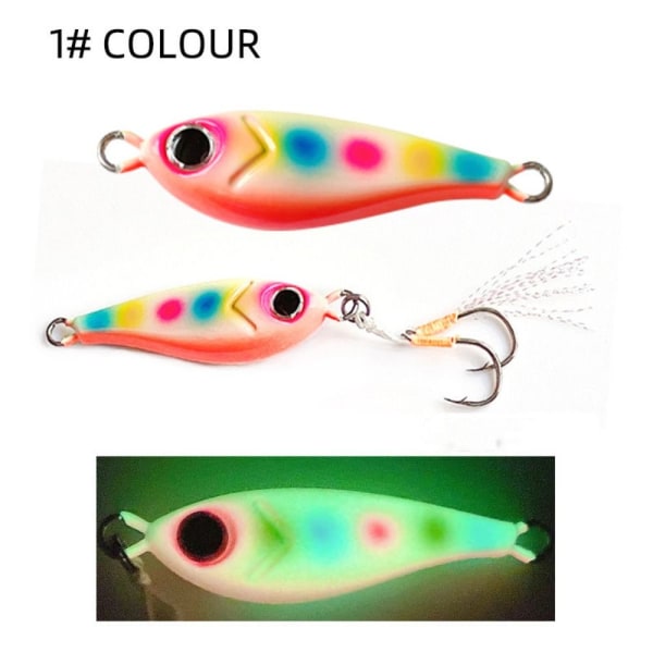 Fiske Jig Lure Artificiella lockar 9 9 9