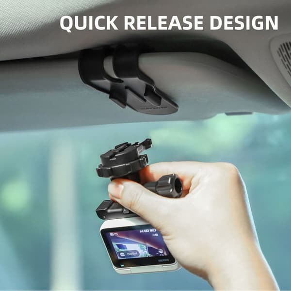 Bil Solskjerm Kamera Mount Bracket Holder black
