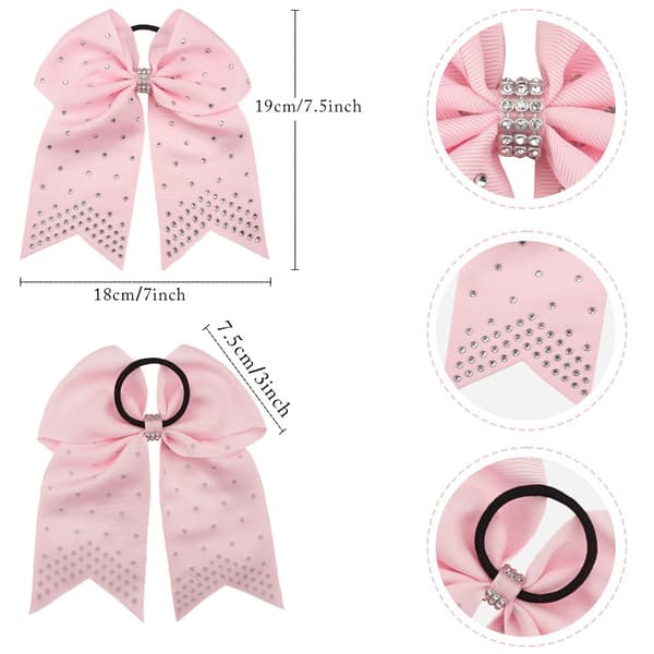 Hårsløjfe Hår Elastik PINK Pink