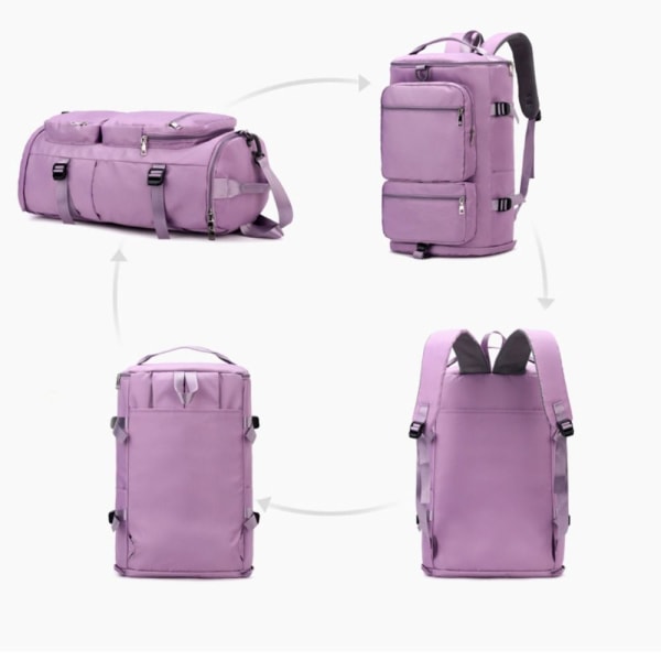 Reisevesker Skulderveske LILLA Purple