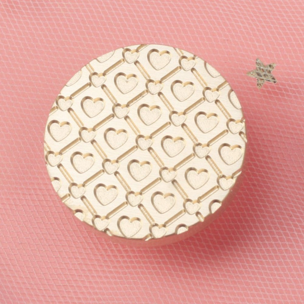 Forsegling Kobberhode voksforseglingsstempel 3 3 3