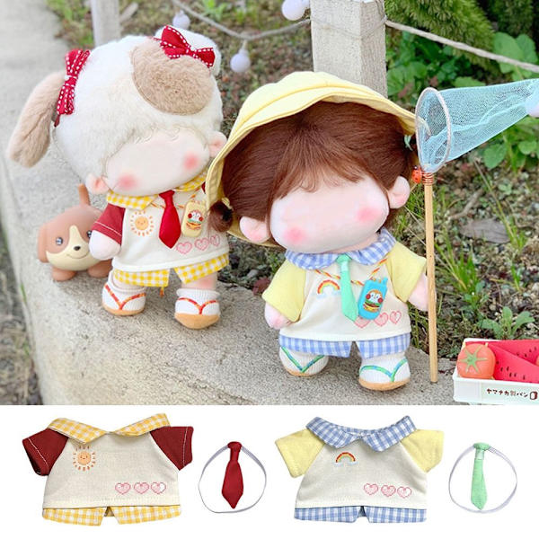 Dukkeklær Leketøy GUL 20CM DUKKE 20CM DUKKE yellow 20cm Doll-20cm Doll