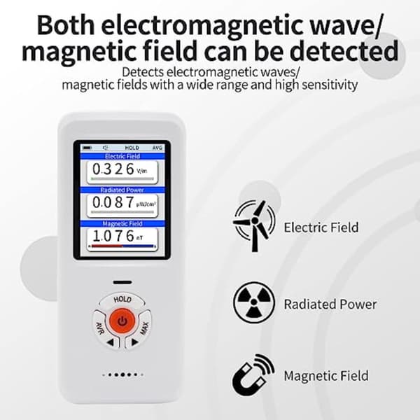 EMF Meter EMF Reader Säteilyilmaisin mittari