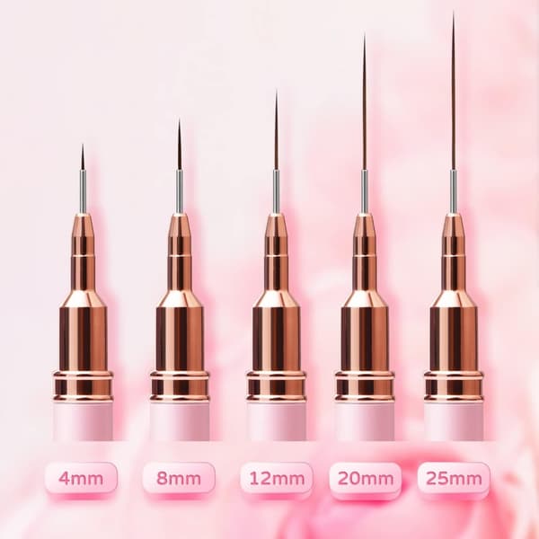 5 st Nagelpenna Set Set Trådritspenna
