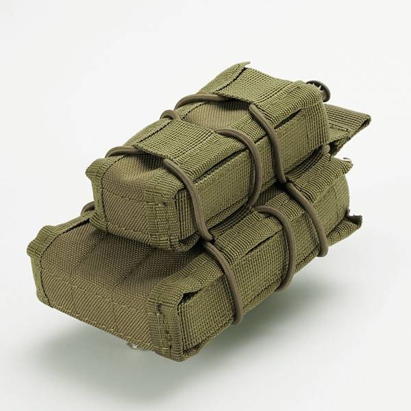 1stk Militær midjeveske Outdoor Tactical Pack SVART SVART Black
