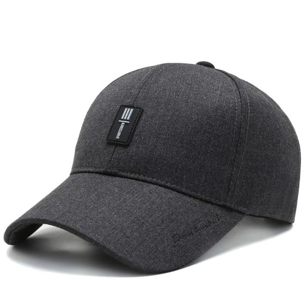 Qucik Dry Baseball Caps Golf Fishing Cap MØRKE GRÅ dark grey