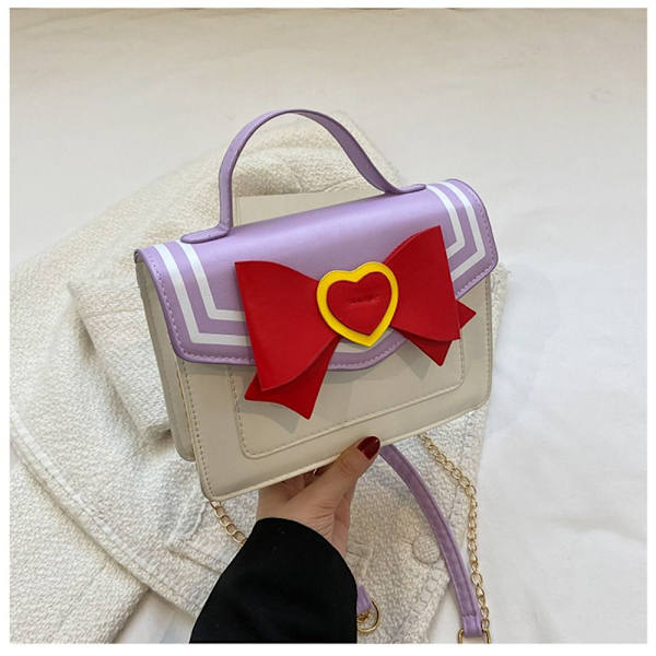 Kawaii Messenger Bag Chain Bags LILA purple