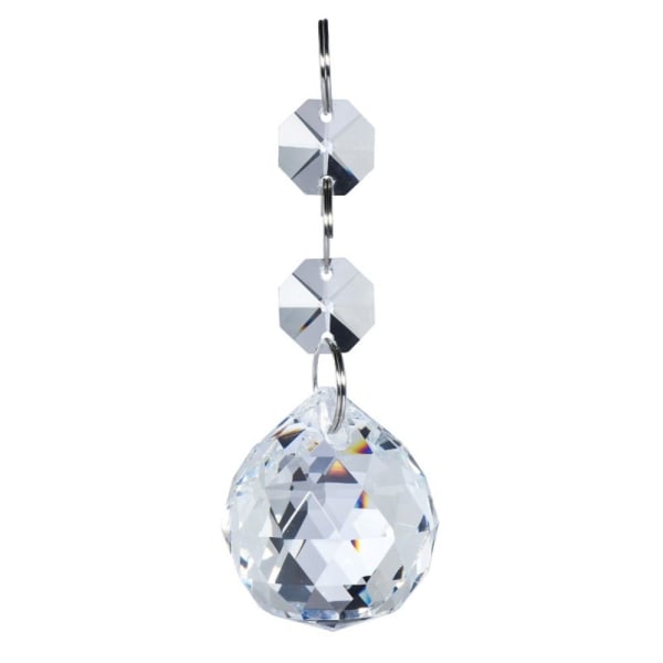20 STK Crystal Sun Catcher Crystal Prismer hængende ornament 20pcs