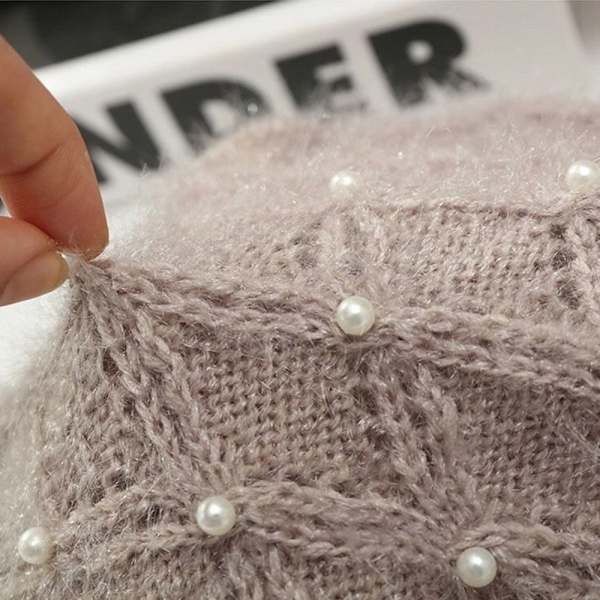 Vinterhat Beanies Hat VINRØD Wine Red