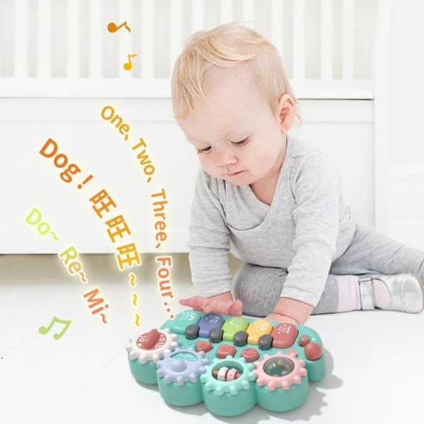 Baby pianolelu toddler pianollelu VIHREÄ Green