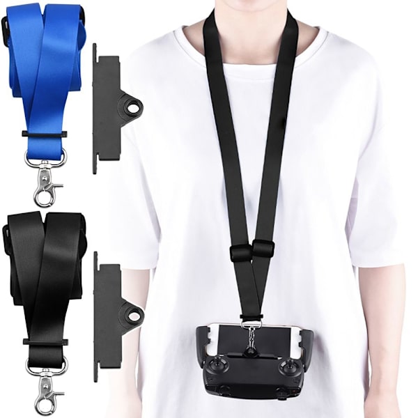Fjärrkontroll Halsrem Drone Controller Lanyard BLÅ blue
