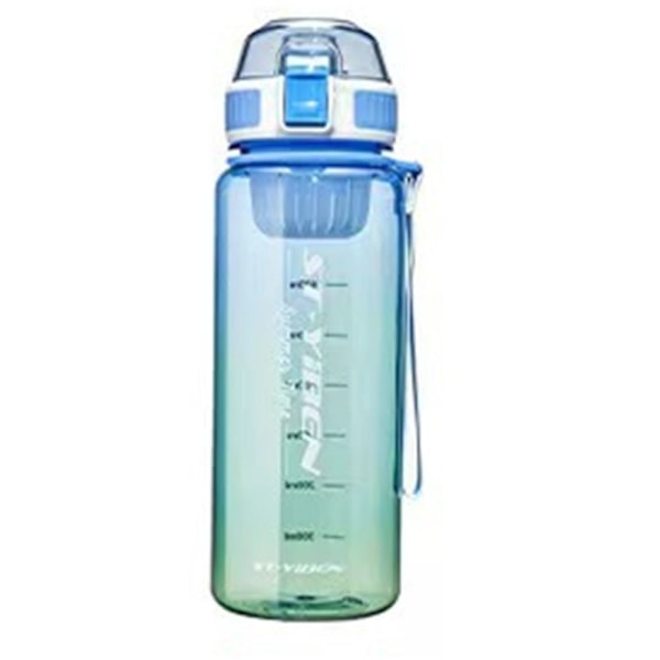 Vattenflaska Studentvattenkopp BLÅ 1100ML 1100ML Blue 1100ml-1100ml