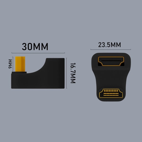 HDMI-yhteensopiva 2.1 muuntimen laajennussovitin A8K-16 A8K-16 A8K-16