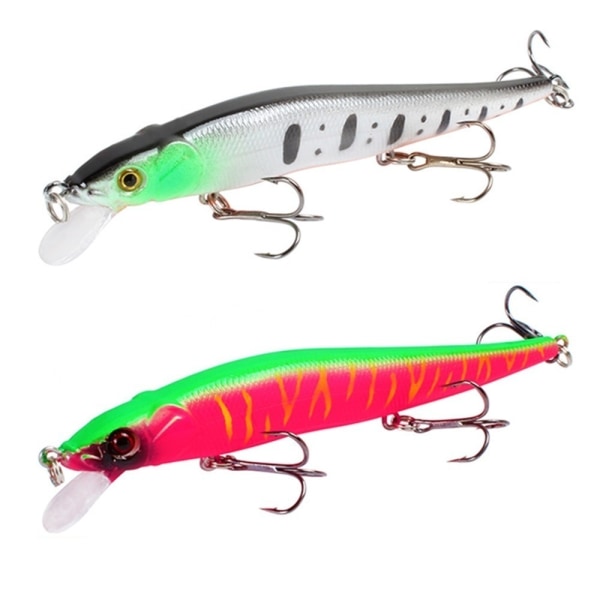 2 stk Fishing Lure Crankbait Wobblere 6 6 6