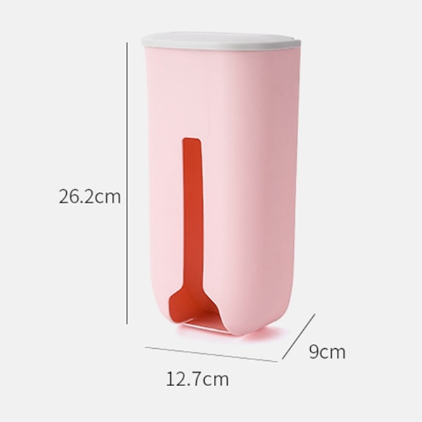 Plastpose Opbevaringsboks Bin Pose Opbevaringsstativ HVID White