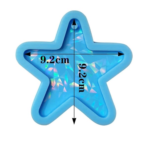 Tiny Spot Silikon Mold Cross Molds BLÅ blue
