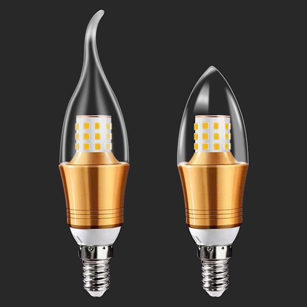 LED lyspære e14 E27 9WPOINTED SPIS 9WPointed