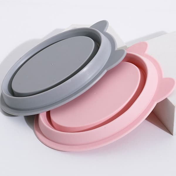 2stk Makeup Brush Cleaner Vaskeskål ROSA ROSA pink