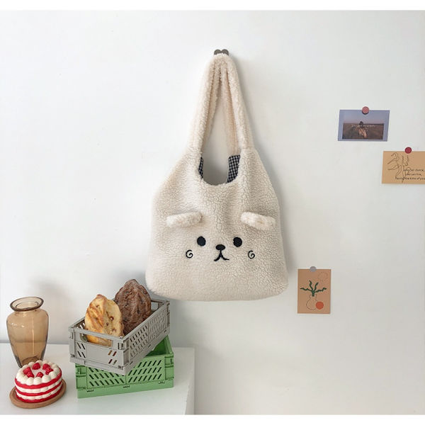Ny Winter Soft Plush WHITE White