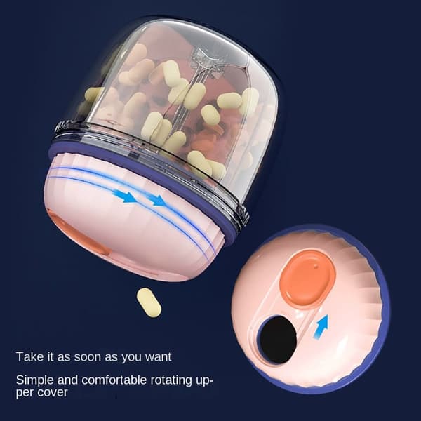 Pill Box Pill Organizer ROSA pink