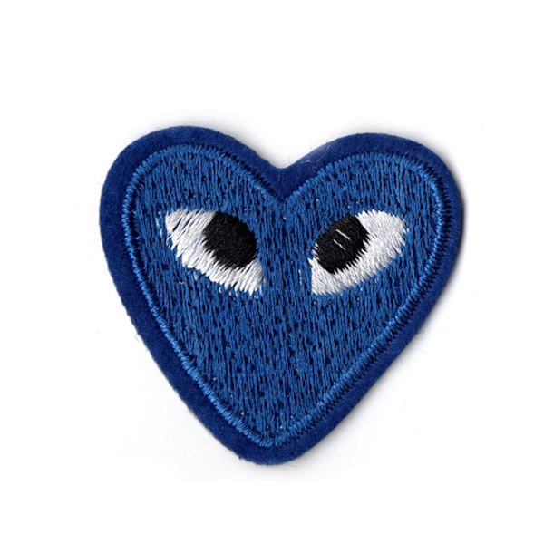 12 st/påse Heart Patch Broderi Patches 9 9 9