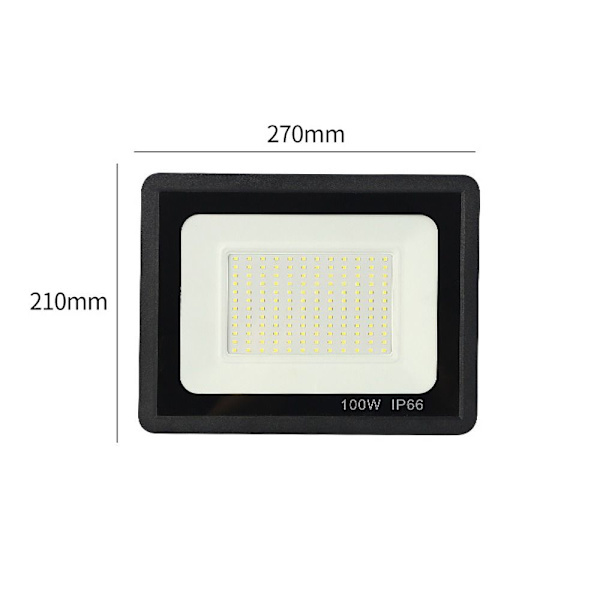 LED-valonheitin ulkovalo LÄMMINVALKOINEN 100W 100W Warm White 100W-100W