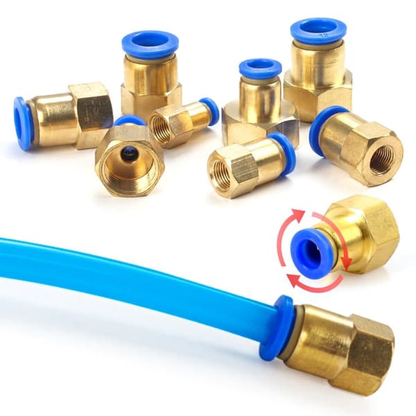 5 stk Quick Release Connector Ledfitting 5 STK PCF6-02 5 STK 5pcs PCF6-02
