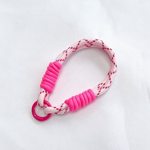Flettet lanyard nøglering bil nøgleringe E E E