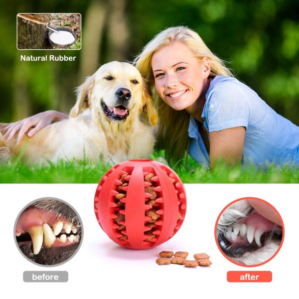 Hundelegetøj Treat Balls BLÅ S blue s