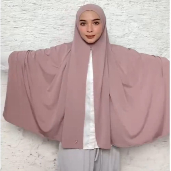 Lange muslimske tørklæder Hovedtørklæde CAMEL CAMEL camel