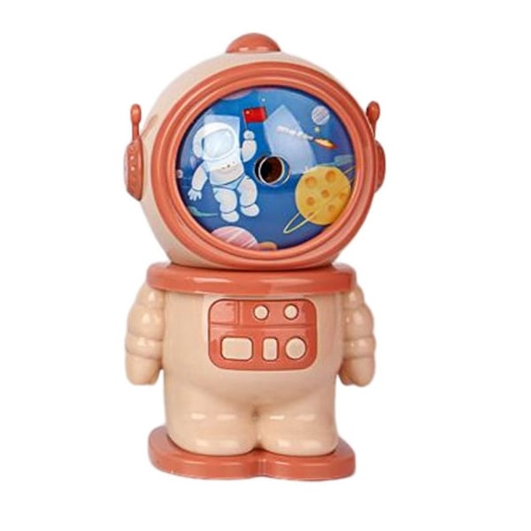 Astronaut blyantspisser Automatisk blyantspisser ORANSJE Orange