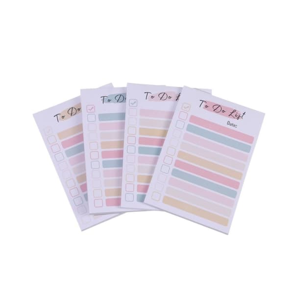 4 pakker Planner Pad Memo