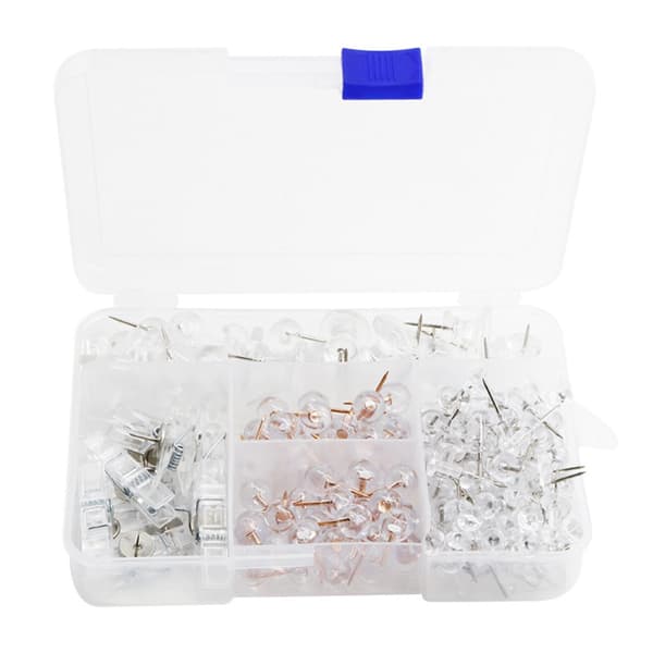 Push Pins Set Clear Push Pins Pins med krokar