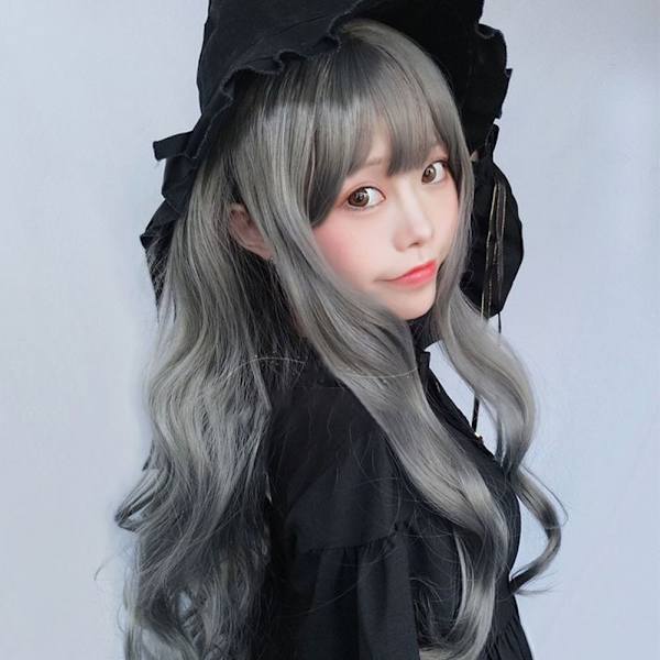 Hiusperuukki Pitkät kiharat peruukit 6 6 6